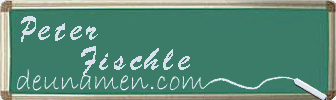 Peter Fischle Visitenkarte